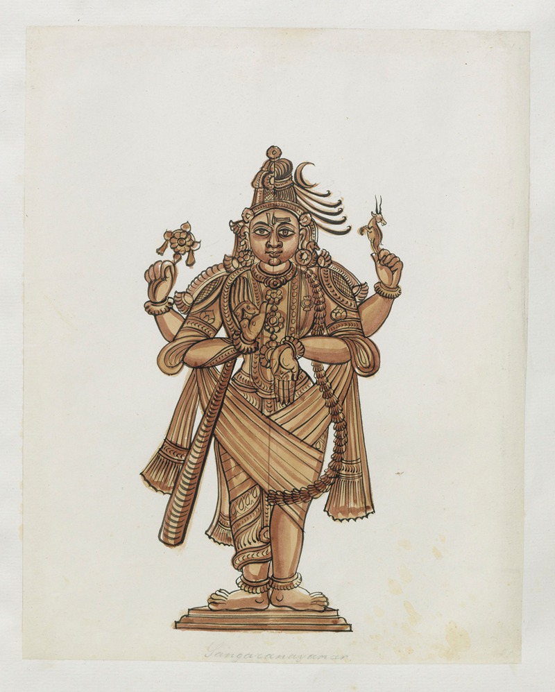 Anonymous - Paintings from the Chidambaram Shrine Pl.029