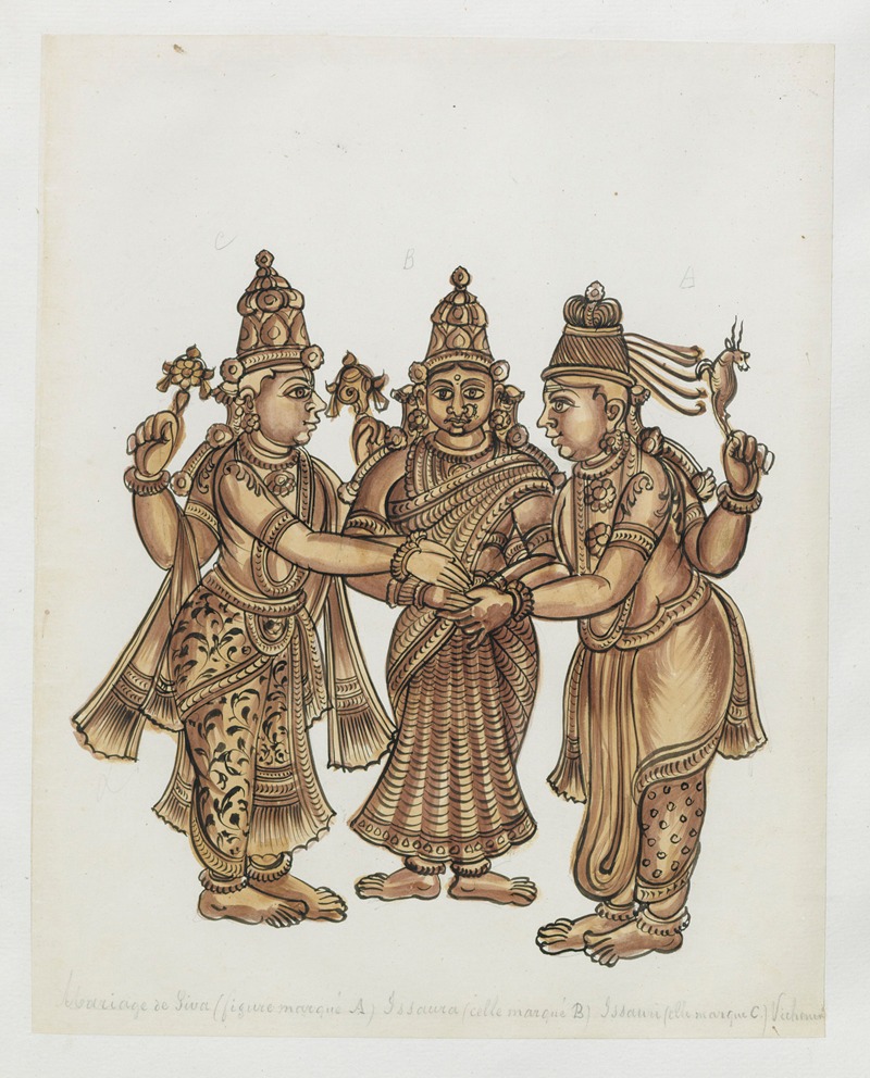 Anonymous - Paintings from the Chidambaram Shrine Pl.033