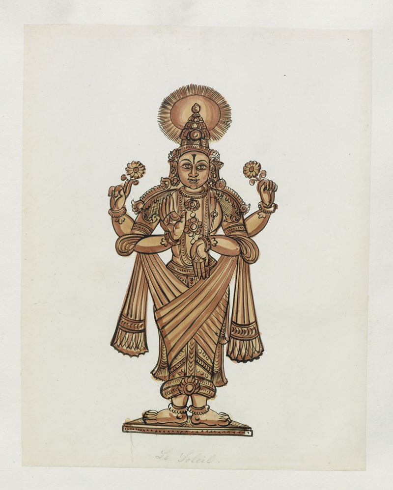 Anonymous - Paintings from the Chidambaram Shrine Pl.045