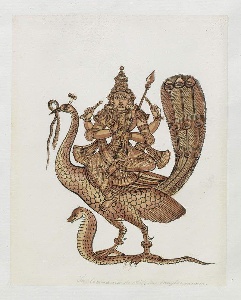 Anonymous - Paintings from the Chidambaram Shrine Pl.046