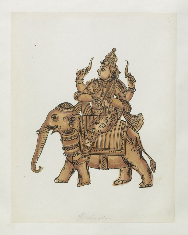 Anonymous - Paintings from the Chidambaram Shrine Pl.047