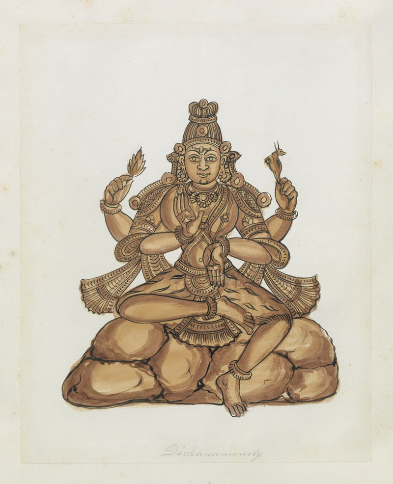 Anonymous - Paintings from the Chidambaram Shrine Pl.057