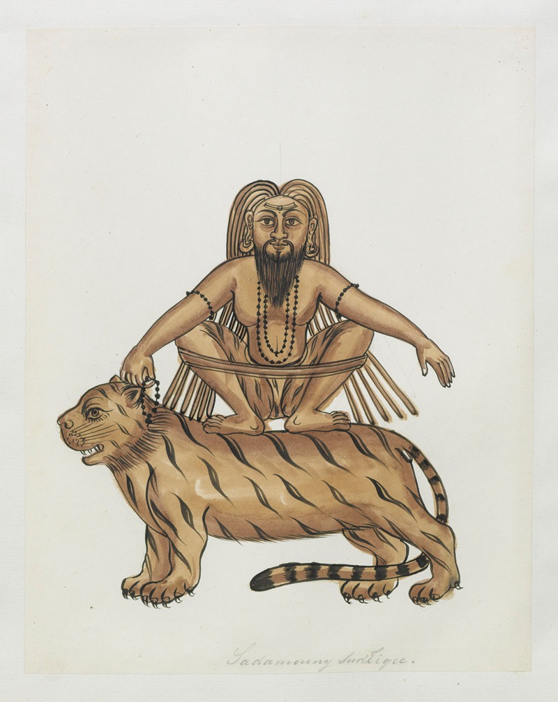 Anonymous - Paintings from the Chidambaram Shrine Pl.058