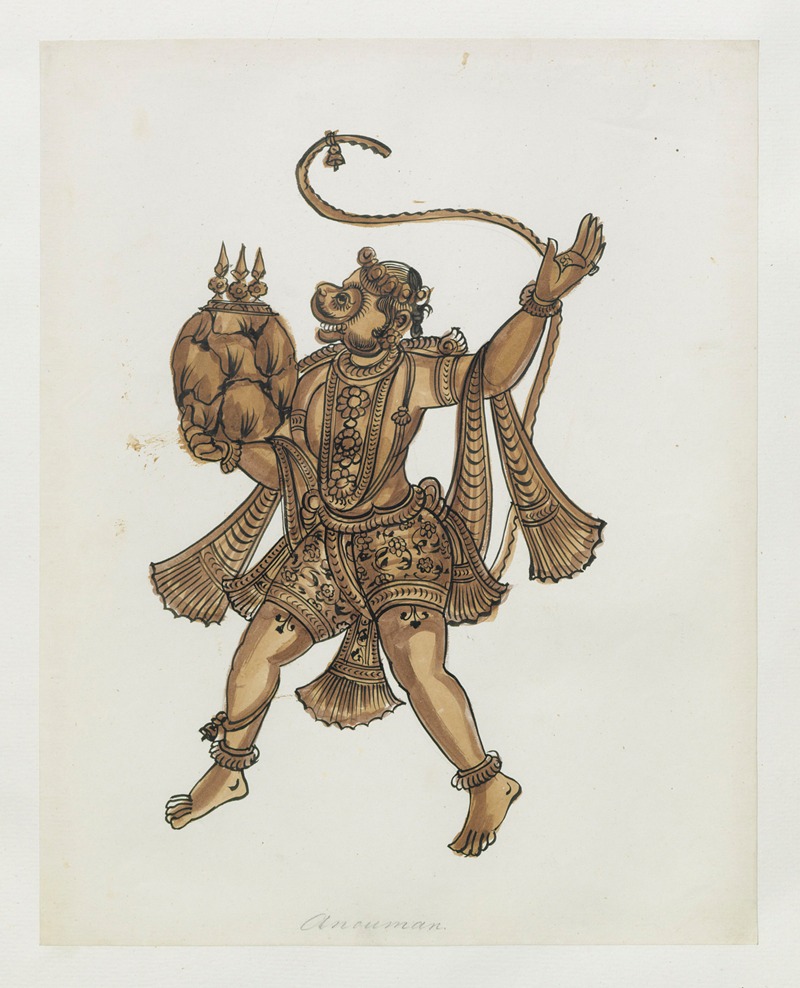 Anonymous - Paintings from the Chidambaram Shrine Pl.059