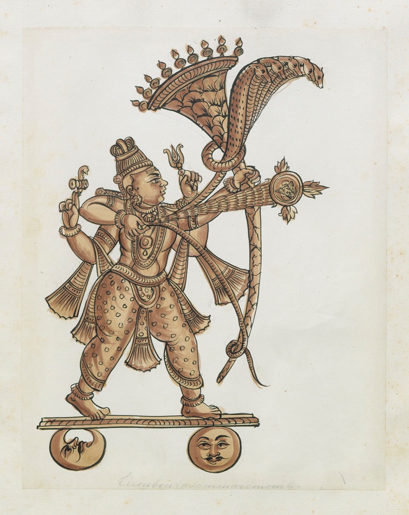 Anonymous - Paintings from the Chidambaram Shrine Pl.063