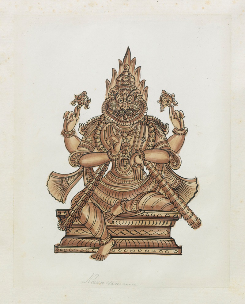 Anonymous - Paintings from the Chidambaram Shrine Pl.064
