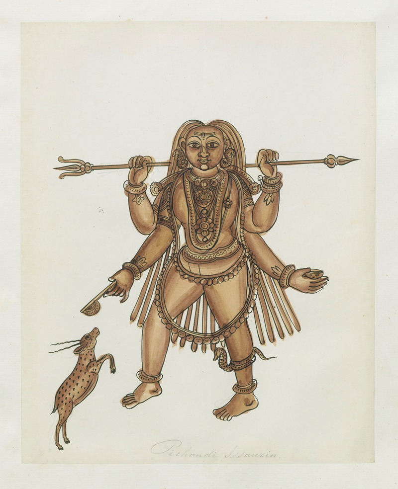 Anonymous - Paintings from the Chidambaram Shrine Pl.065