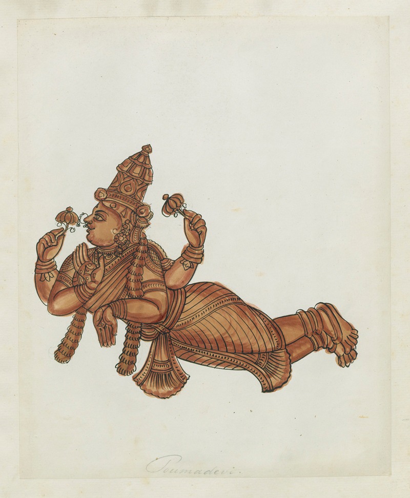 Anonymous - Paintings from the Chidambaram Shrine Pl.081