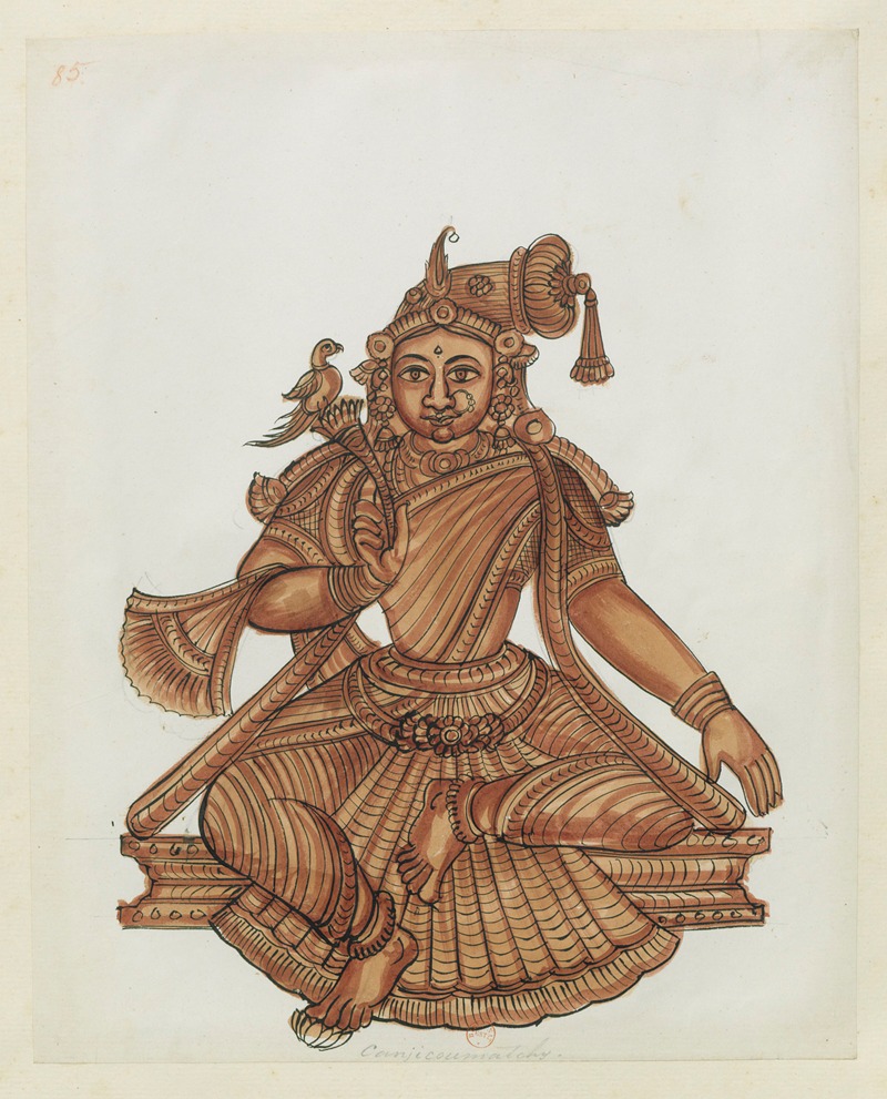 Anonymous - Paintings from the Chidambaram Shrine Pl.085