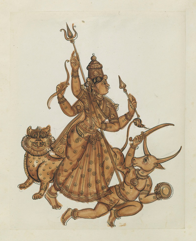 Anonymous - Paintings from the Chidambaram Shrine Pl.094