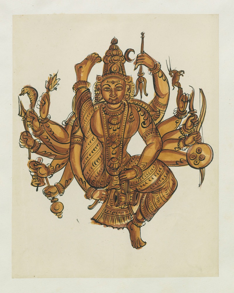 Anonymous - Paintings from the Chidambaram Shrine Pl.102