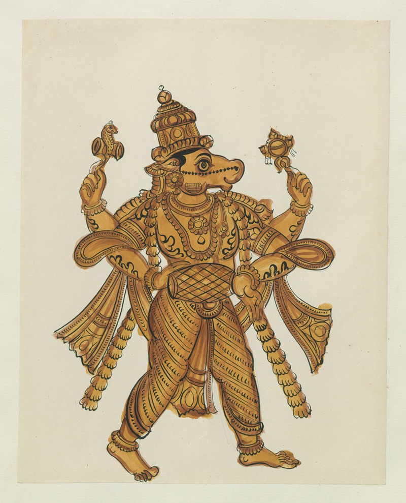Anonymous - Paintings from the Chidambaram Shrine Pl.104