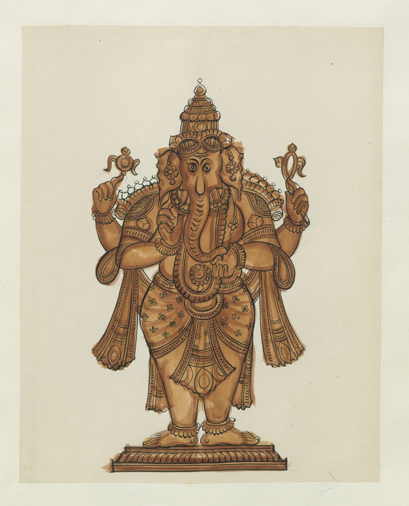 Anonymous - Paintings from the Chidambaram Shrine Pl.105