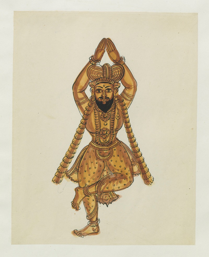 Anonymous - Paintings from the Chidambaram Shrine Pl.107