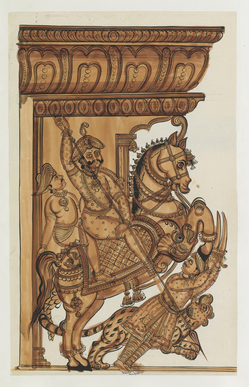 Anonymous - Paintings from the Chidambaram Shrine Pl.111