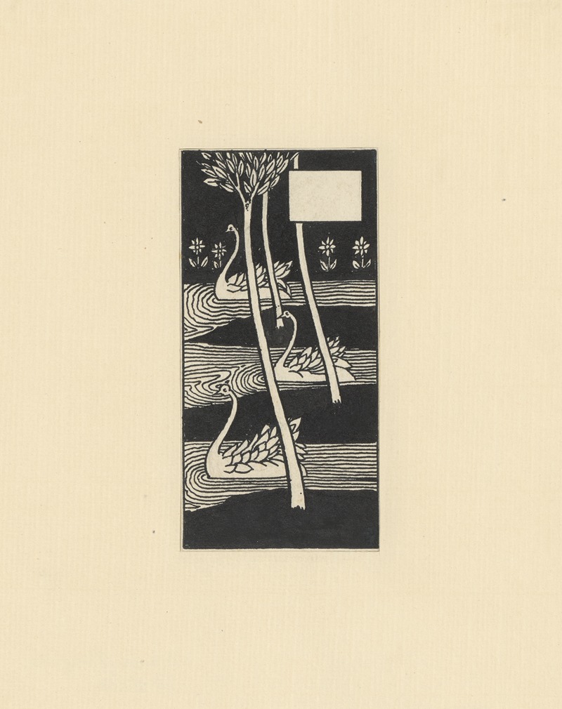Aubrey Vincent Beardsley - Illustrations by Aubrey Beardsley for King Arthur Pl.10