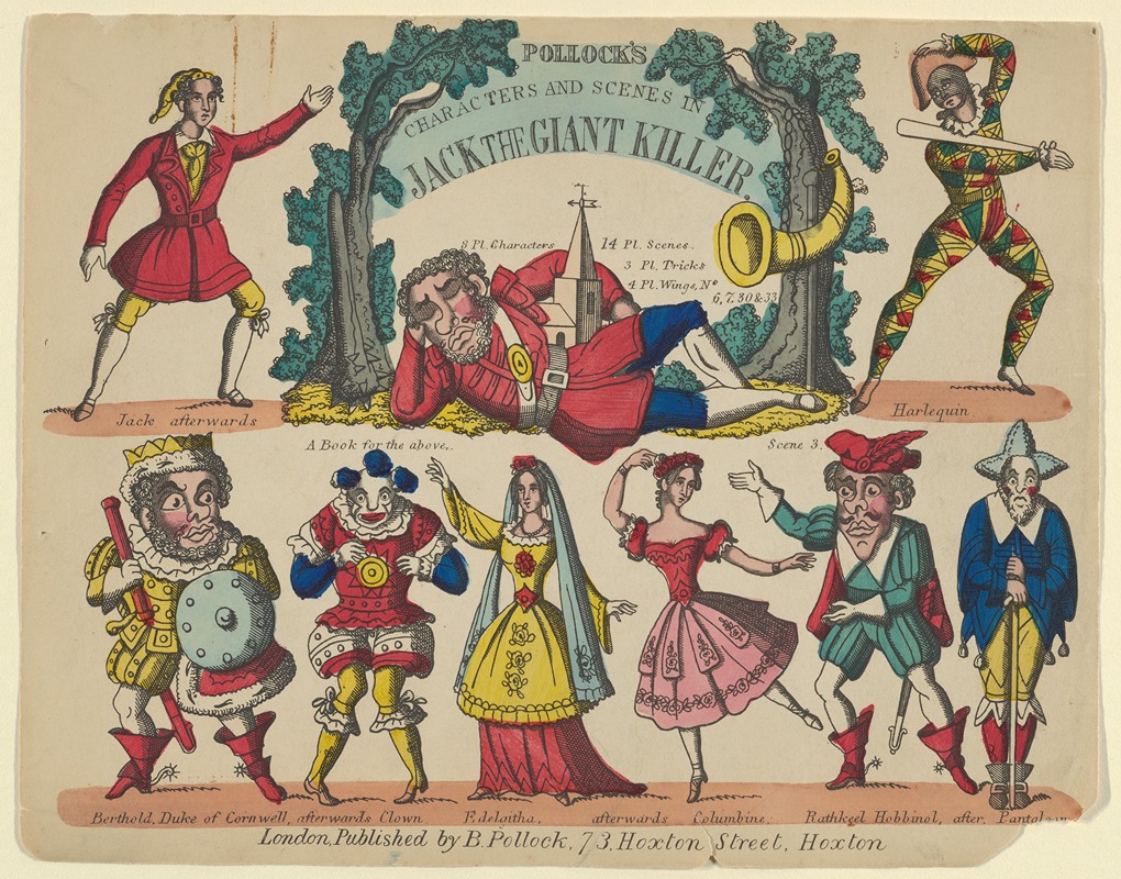 Benjamin Pollock - Characters and Scenes in Jack and the Giant Killer Pl.1