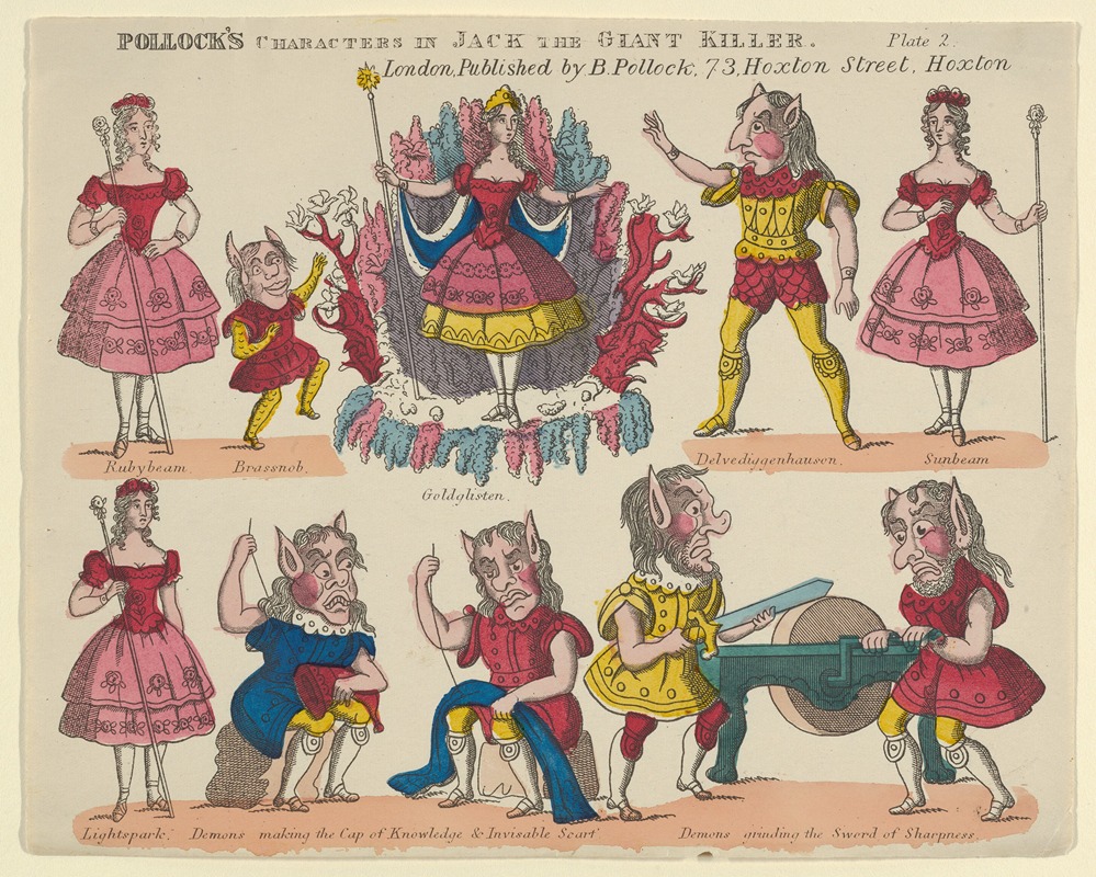 Benjamin Pollock - Characters and Scenes in Jack and the Giant Killer Pl.2