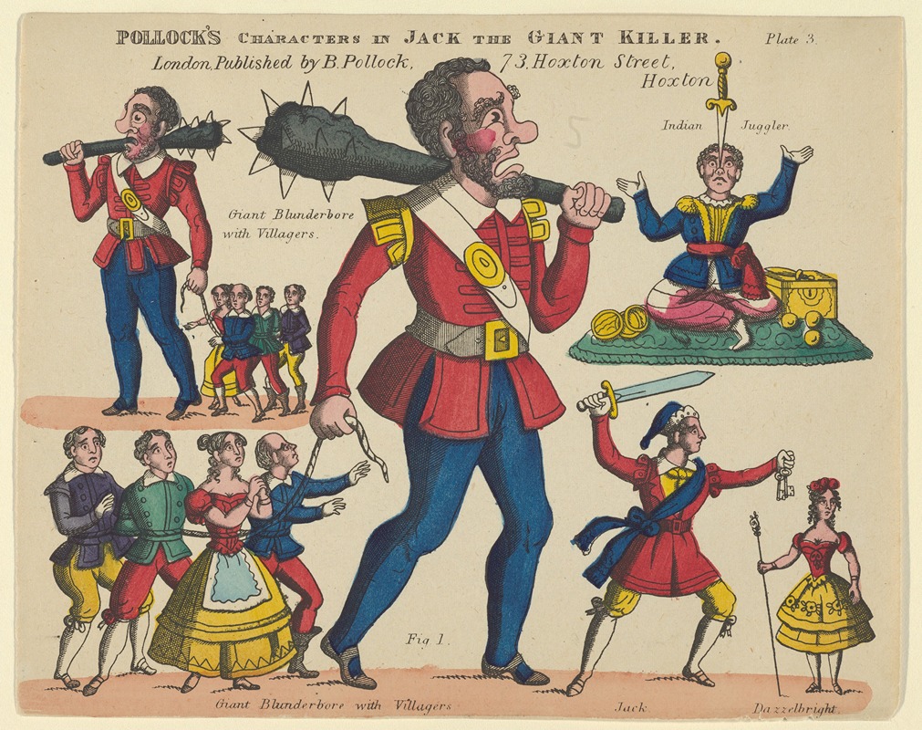 Benjamin Pollock - Characters and Scenes in Jack and the Giant Killer Pl.3