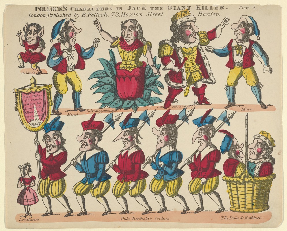 Benjamin Pollock - Characters and Scenes in Jack and the Giant Killer Pl.4