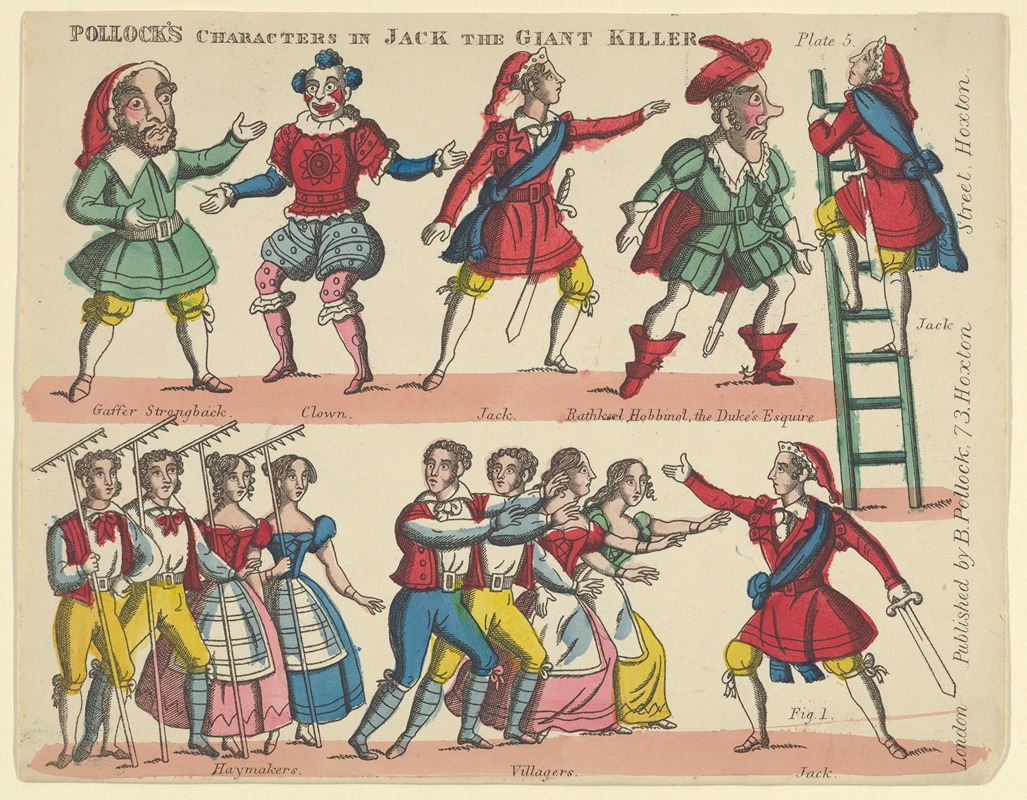 Benjamin Pollock - Characters and Scenes in Jack and the Giant Killer Pl.5