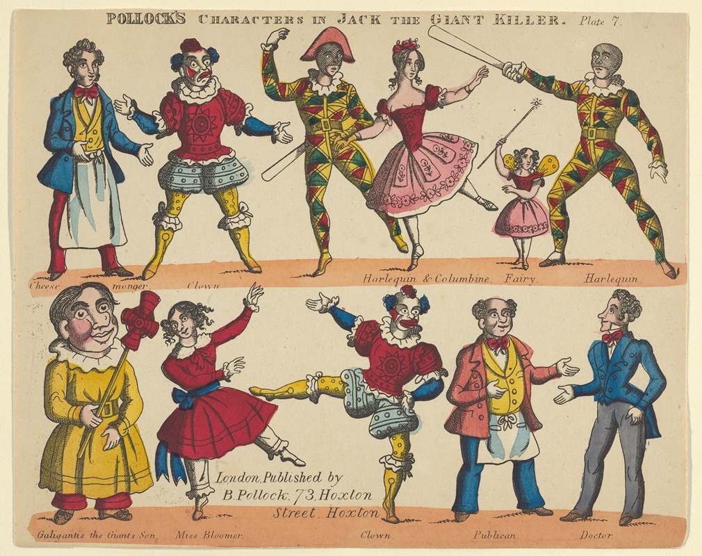 Benjamin Pollock - Characters and Scenes in Jack and the Giant Killer Pl.7