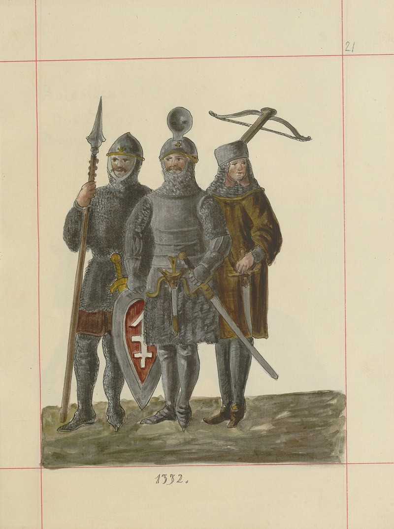 Boleslaw Starzyński - Broń zaczepna i odporna w Polsce. T. 1, Zbroje i części uzbrojenia Pl.019