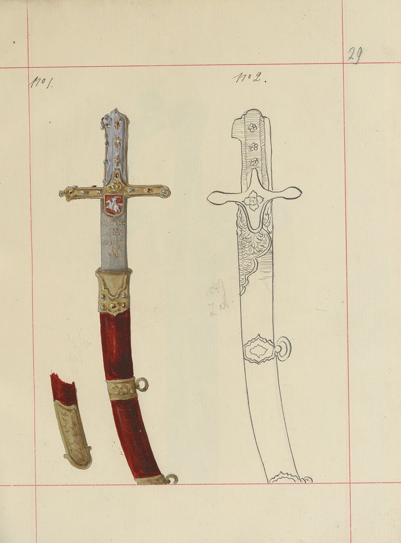 Boleslaw Starzyński - Broń zaczepna i odporna w Polsce. T. 1, Zbroje i części uzbrojenia Pl.025