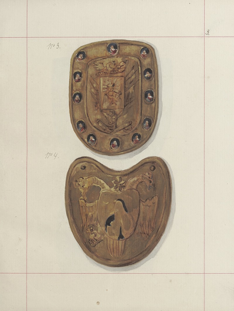 Boleslaw Starzyński - Broń zaczepna i odporna w Polsce. T. 3, Rynsztunki, broń palna, rzędy Pl.002