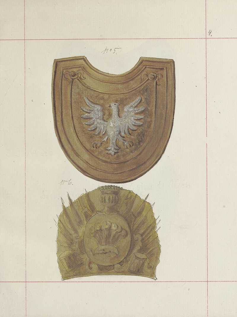 Boleslaw Starzyński - Broń zaczepna i odporna w Polsce. T. 3, Rynsztunki, broń palna, rzędy Pl.003