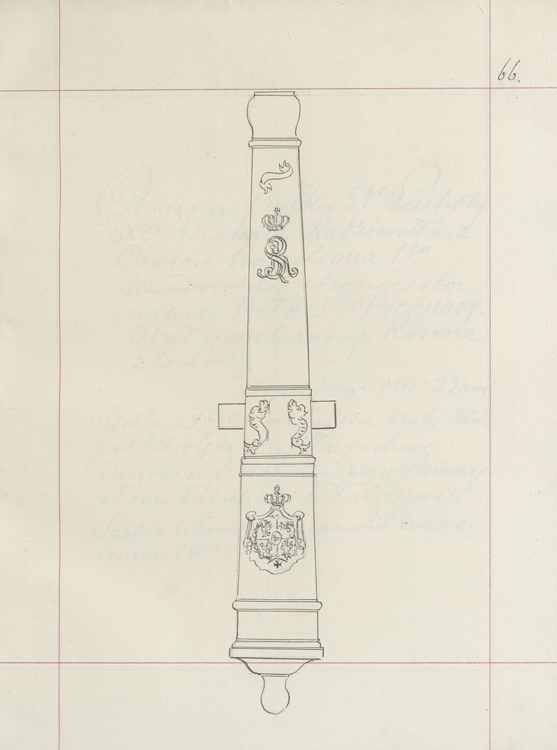 Boleslaw Starzyński - Broń zaczepna i odporna w Polsce. T. 3, Rynsztunki, broń palna, rzędy Pl.056