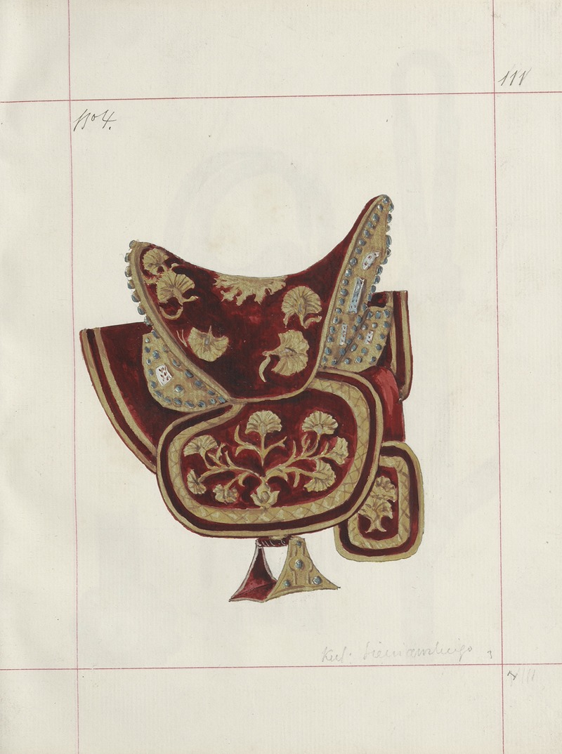 Boleslaw Starzyński - Broń zaczepna i odporna w Polsce. T. 3, Rynsztunki, broń palna, rzędy Pl.095