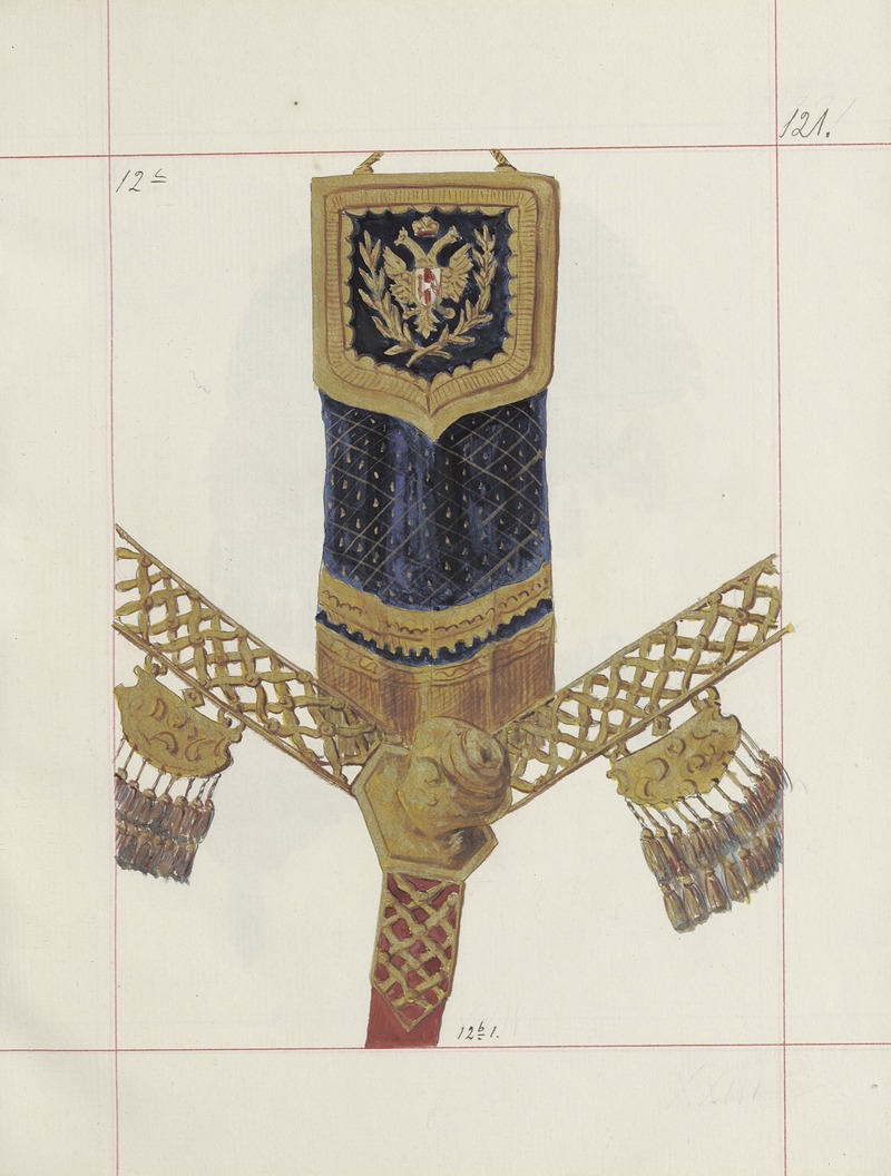 Boleslaw Starzyński - Broń zaczepna i odporna w Polsce. T. 3, Rynsztunki, broń palna, rzędy Pl.105
