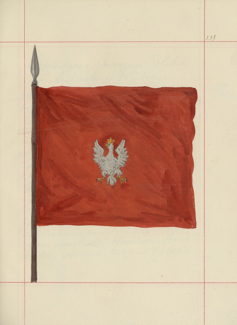 Boleslaw Starzyński - Broń zaczepna i odporna w Polsce. T. 4, Pasy lite, ozdoby, chorągwie i proporce Pl.115