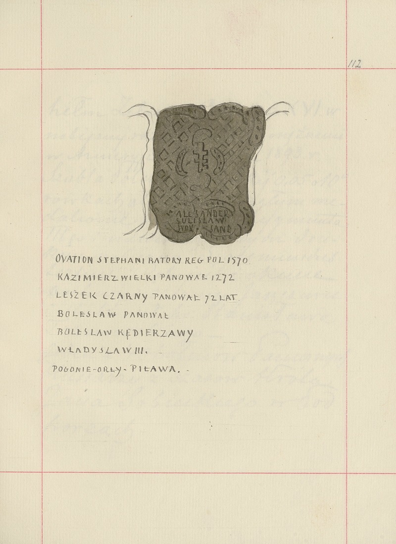 Boleslaw Starzyński - Broń zaczepna i odporna w Polsce. T. 5, Uzupełnienia Pl.082