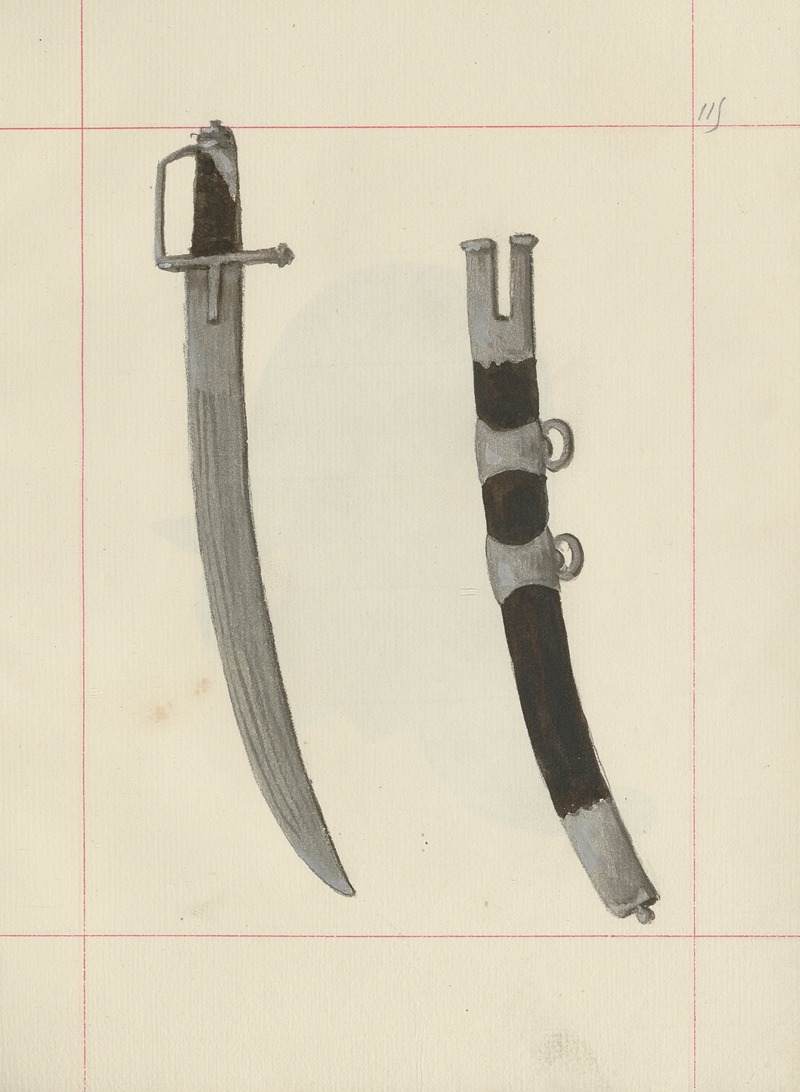 Boleslaw Starzyński - Broń zaczepna i odporna w Polsce. T. 5, Uzupełnienia Pl.084