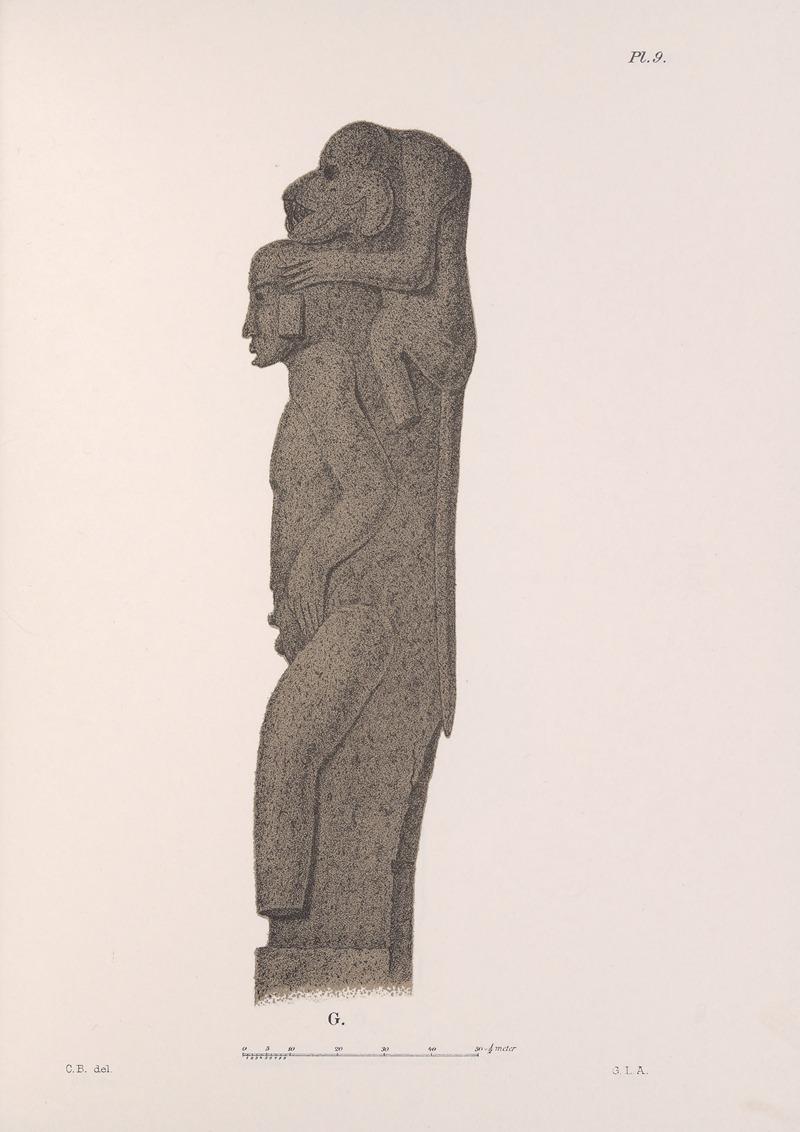 Carl Bovallius - Nicaraguan antiquities Pl.10