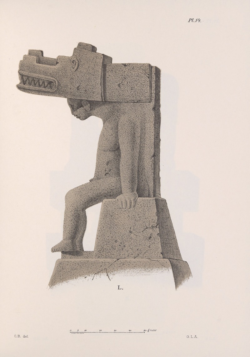 Carl Bovallius - Nicaraguan antiquities Pl.15