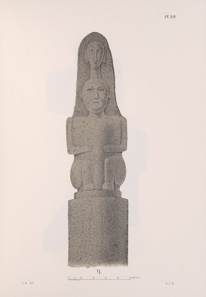 Carl Bovallius - Nicaraguan antiquities Pl.30