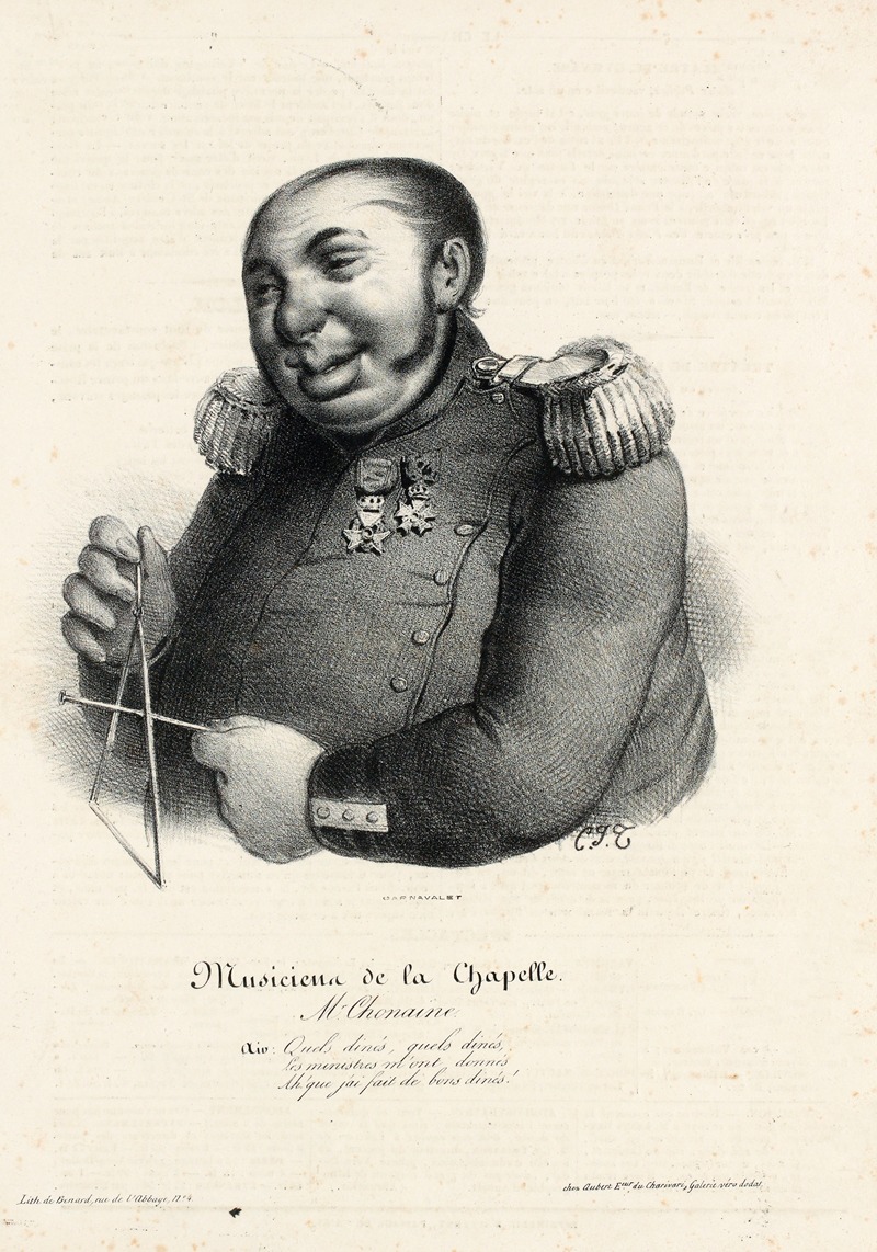 Charles-Joseph Traviès de Villers - Mr. Chonaine