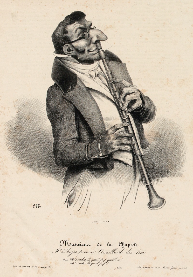 Charles-Joseph Traviès de Villers - Mr. d’Argot, premier nazillard du Roi