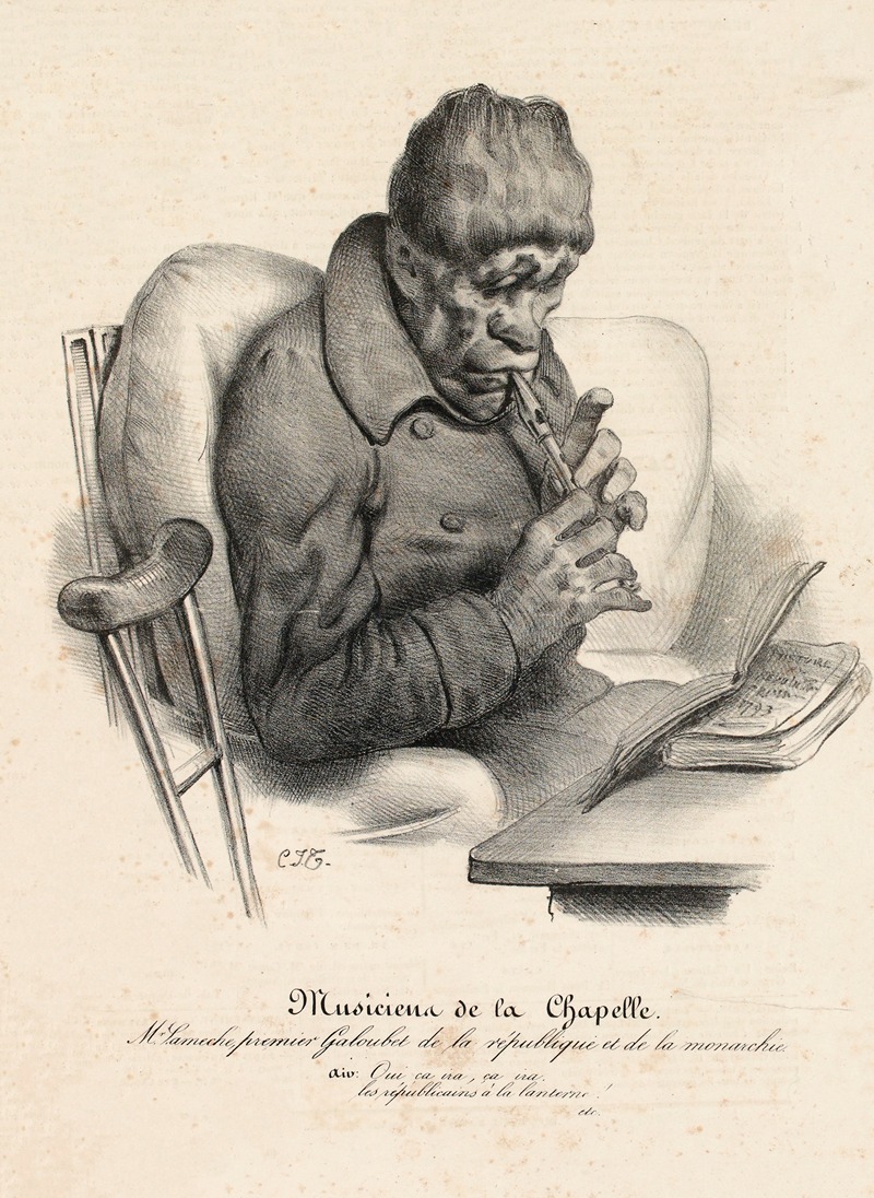Charles-Joseph Traviès de Villers - Mr. Lameche, premier Galoubet de la république et de la monarchie