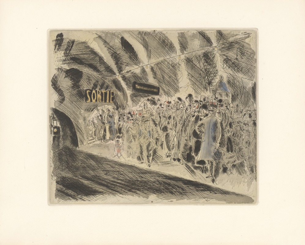 Chas Laborde - Métro, direction Étoile