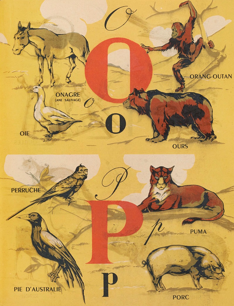 Editions Chantal - L’A. B. C. par les images Pl.09