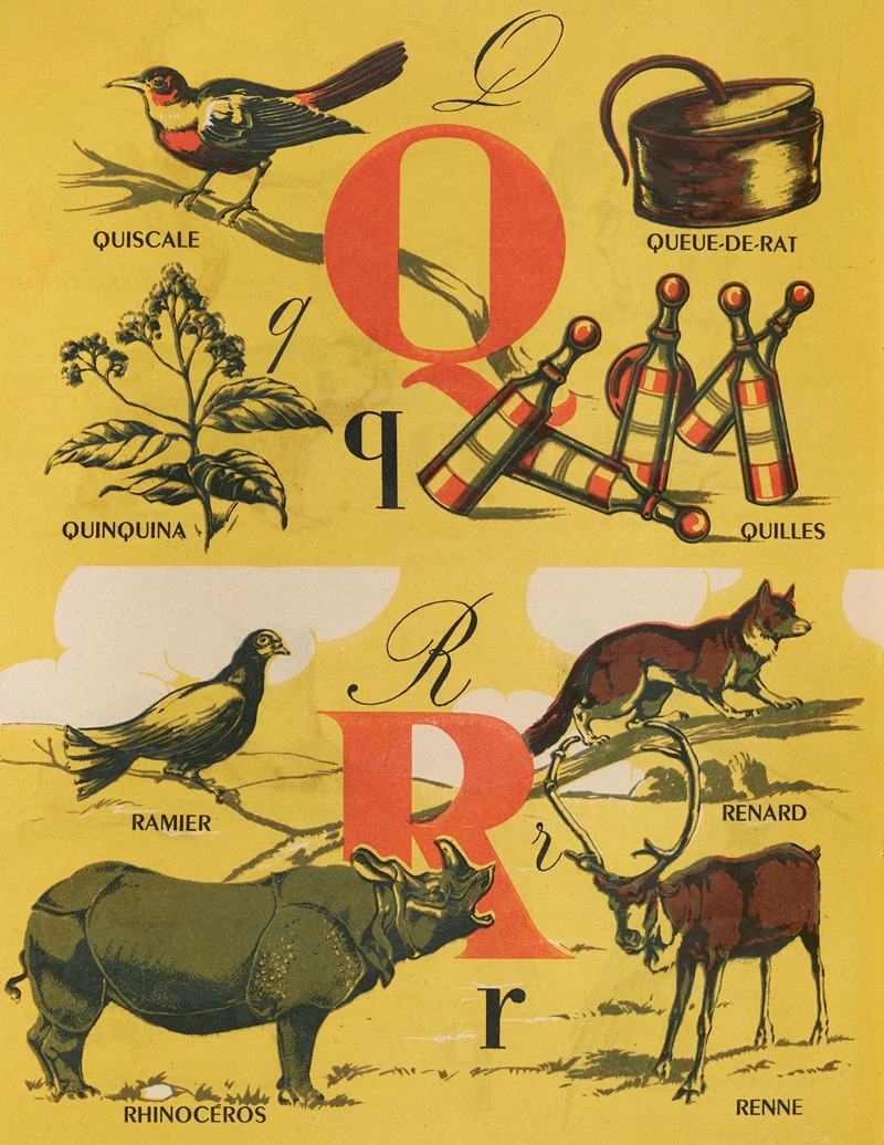 Editions Chantal - L’A. B. C. par les images Pl.10