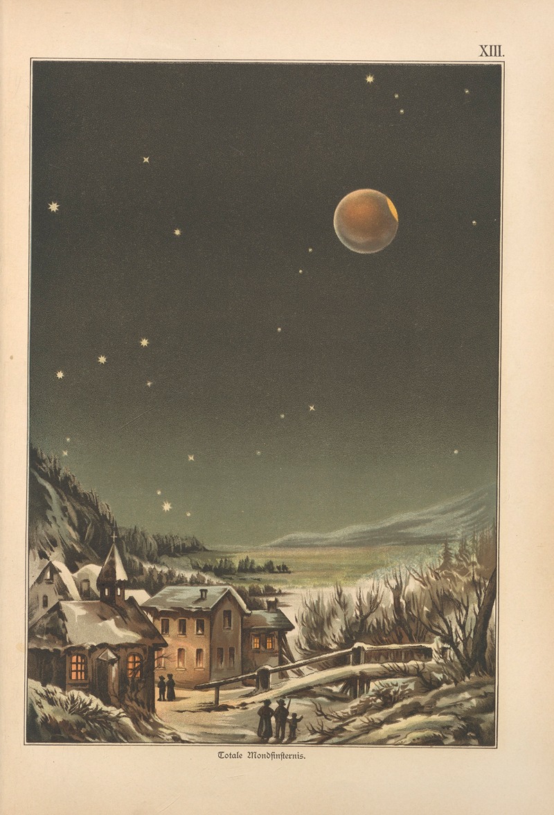 Edmund Weiss - Bilder-Atlas der Sternenwelt. Eine Astronomie für jedermann Pl.12