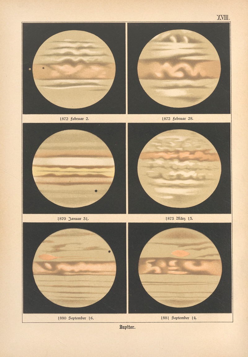 Edmund Weiss - Bilder-Atlas der Sternenwelt. Eine Astronomie für jedermann Pl.16