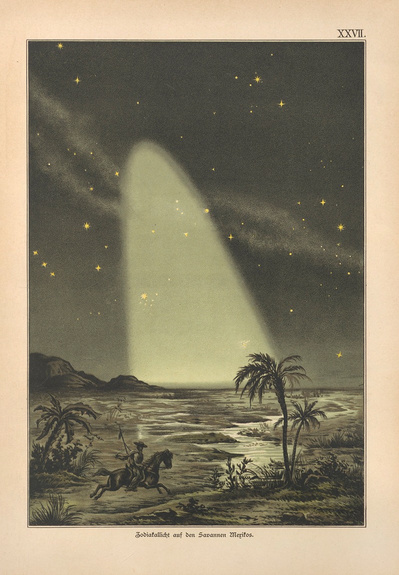Edmund Weiss - Bilder-Atlas der Sternenwelt. Eine Astronomie für jedermann Pl.25
