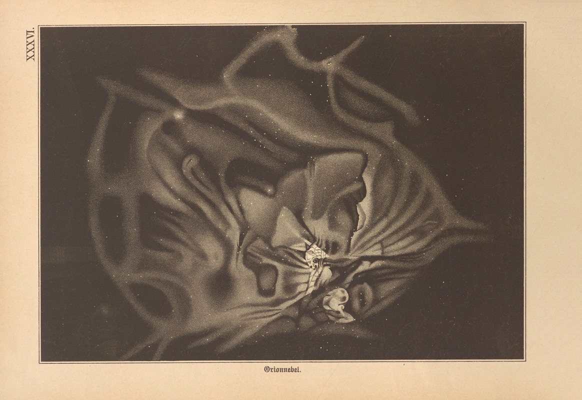 Edmund Weiss - Bilder-Atlas der Sternenwelt. Eine Astronomie für jedermann Pl.32