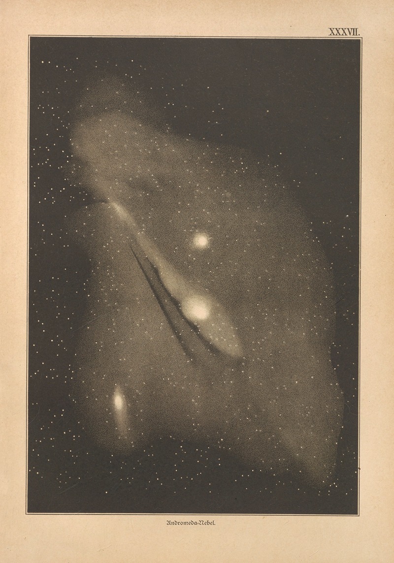 Edmund Weiss - Bilder-Atlas der Sternenwelt. Eine Astronomie für jedermann Pl.33